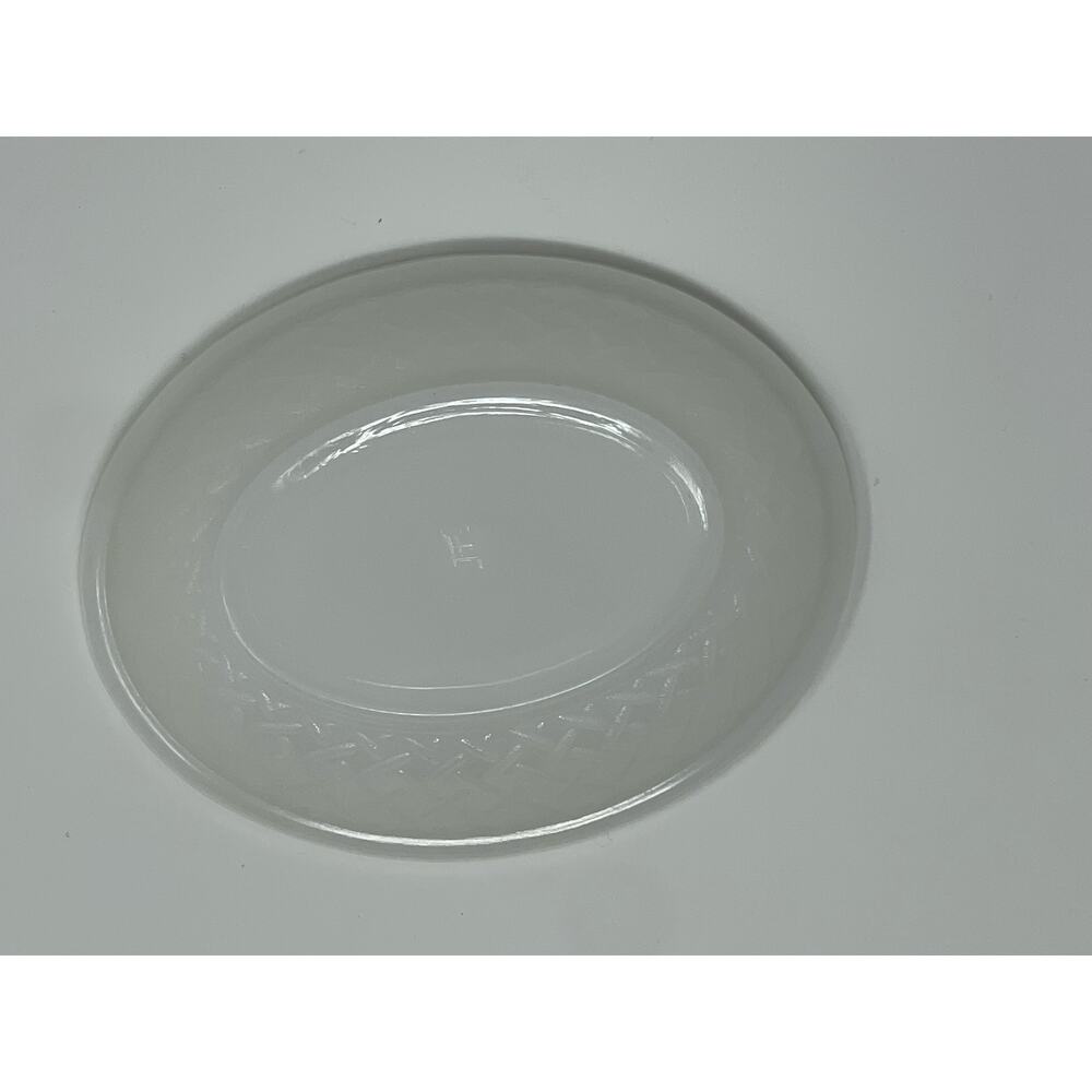 Vintage Hazel Atlas White Milk Glass Hen on Nest Dish - Picture 8 of 9